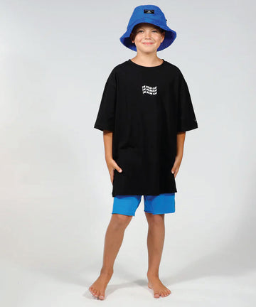 Hello Stranger The Ocean Club Box Tee - Black